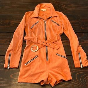 Honey Punch shorts jumpsuit/romper, size M